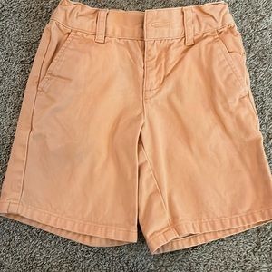 Boys Janie and Jack orange shorts size 3